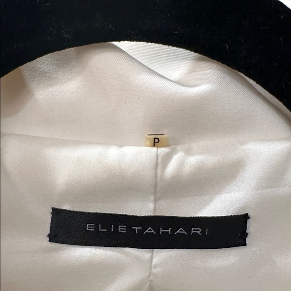 ELIE TAHARI CREAM AMAZING SWING JACKET SIZE S/P - Picture 7 of 16